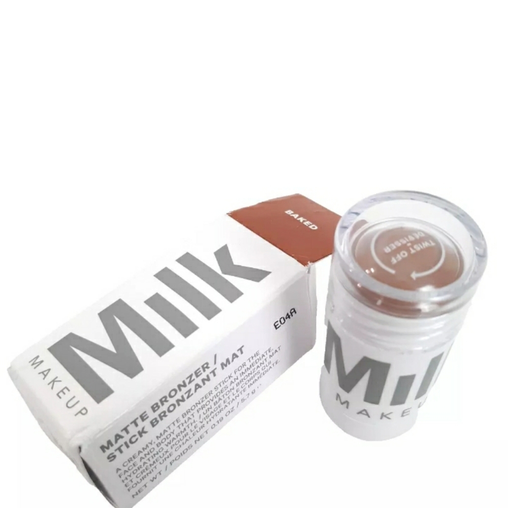 Milk Makeup Matte Cream Bronzer Stick in Shade Baked Natural Finish Vegan New